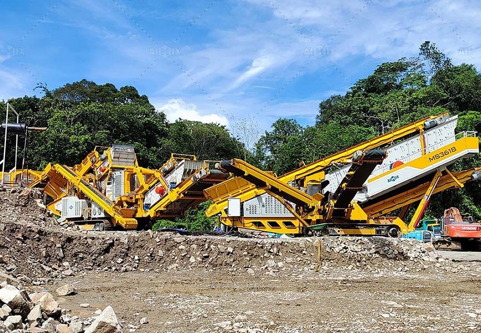 crusher plant machine
