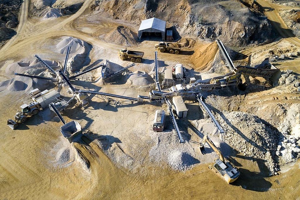 quarry crushing plant