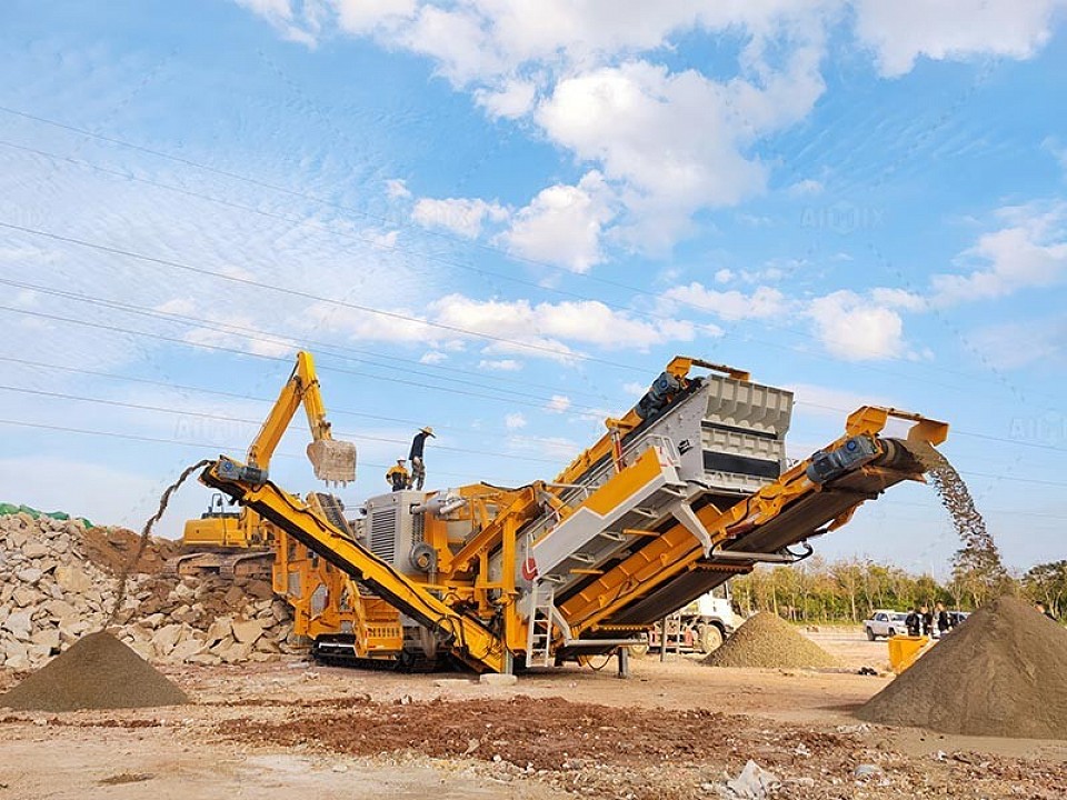 crawler mobile crusher