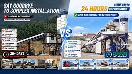 fast install concrete plant