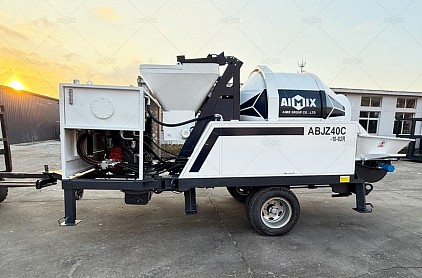 abjz40 concrete mixer pump